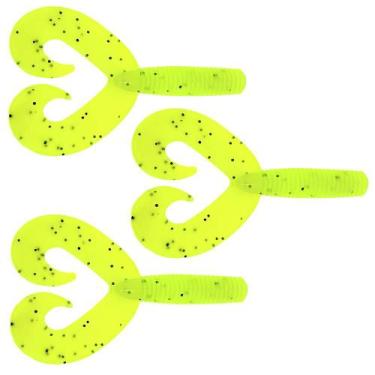 Imagem de Isca Soft Artificial Matadeira Grub Duplo P/ Traíra Cart.3pç