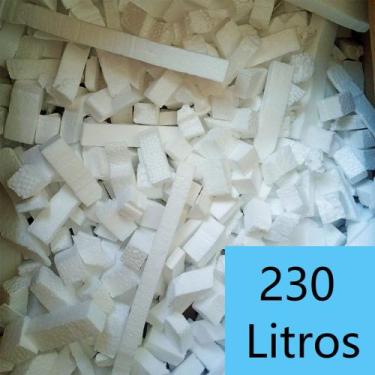 Imagem de Pedaços De Isopor Em Cubos 230 Litros Para Proteção - RCAISOPOR