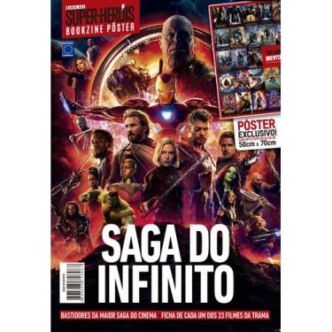 Imagem de Saga do Infinito MCU - Bookzine Pôster Gigante - Editora Europa