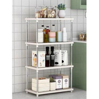 Imagem de Estante Pequeno 4 Prateleiras Plastico Multiuso -lucky Bazar - oem