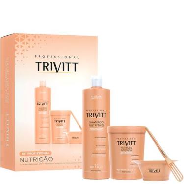 Imagem de Kit Profissional Nutrição Trivitt Itallian - Itallian Hairtech