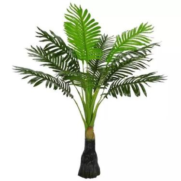 Imagem de Planta Artificial Árvore Palmeira 95cm Real Toque - FLORESCER DECOR