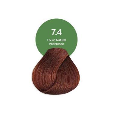 Imagem de Acquaflora 7.4 Louro Natural Acobreado Coloração Creme Permanente Vega