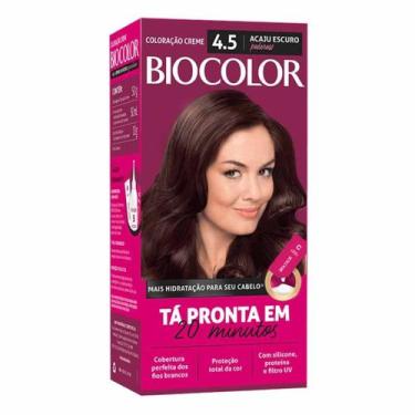 Imagem de Coloração Creme 4.5 Acaju Escuro Poderoso - Biocolor