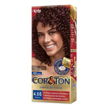 Imagem de Coloração Creme Cor&Ton 4.66 Bordeaux - Niely