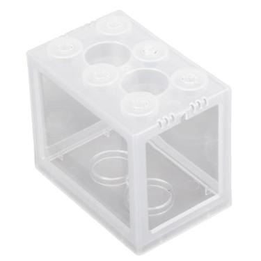 Imagem de Mini Aquário, Aquário de Mesa, Fácil Troca de Água, Acrílico, Transparente, À Prova de Explosão, Ventilado, Multifuncional, DIY, Peixes Ornamentais, Iniciantes, Entusiastas (Alto