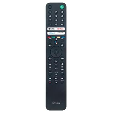 Imagem de Controle remoto de voz de substituição RMF-TX520U 1-009-952-11 compatível com Sony Smart TV KD-65X75K KD-50X80J XR-65X95J XR-75X95J XR-85X95J KD-43X85J KD-50X85J KD-55X85J KD-55X85J D-65X8 5J