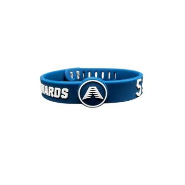 Imagem de Pulseira de silicone para basquete Anthony Edwards - Pulseira esportiva ajustável para fãs - Presente ideal para fãs e acessório de treinamento