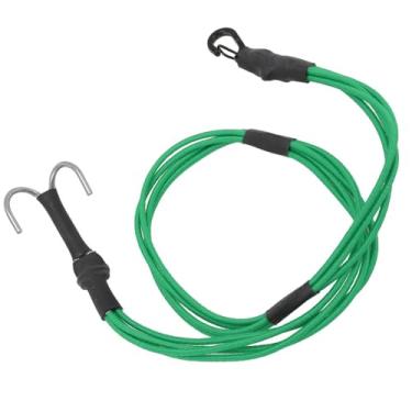 Imagem de Corda de Tração para Carro Rc, Corda de Guincho 1/10 1/8 Rc, Ganchos de Liga, Cinta Elástica de Guincho para Bagagem de Teto, 580mm (Verde)