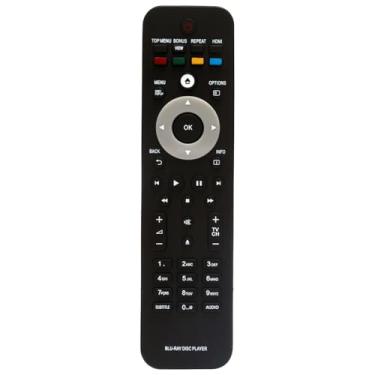 Imagem de Controle remoto de substituição Blu Ray Player compatível com Philips Blu-ray Disc Player BDP3000 BDP3100 BDP2500 BDP2500/05 BDP2500/12 BDP3008/98 BDP5000/12 BDP7300/12 BDP2500 BDP3300 000 B DP3008