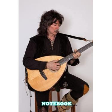 Imagem de Notebook : Ritchie Blackmore Deep Purple Notebook Journal Blank Ruled Writing Journal for School, Home or Work - Thankgiving Notebook #518