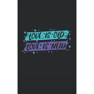 Imagem de Love is old Love is new: Notebook with 100 dotted Pages - Christianity gifts for Men Women and Kids