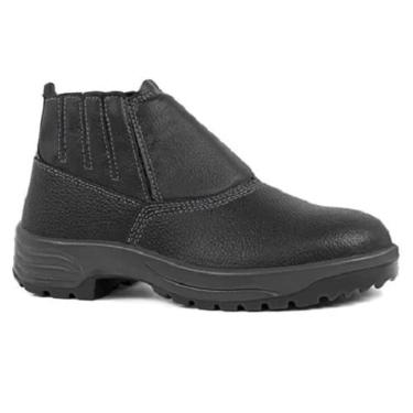 Imagem de Bota Couro Bracol Bico Plástico Com Cadarço Elastico USAFE N-42 CA48413 FUJIWARA