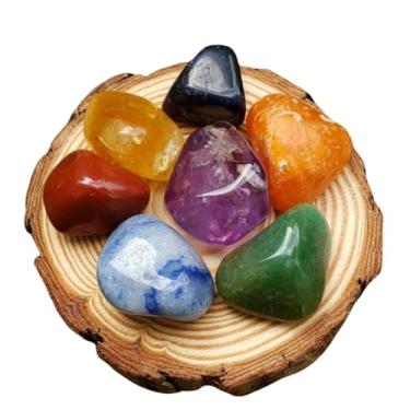 Imagem de Kit de 7 Pedras Naturais dos Chakras Mandala de Luz P