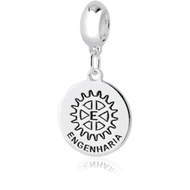 Imagem de Berloque Engenharia Símbolo Profissão Joia em Prata 925 100% Original