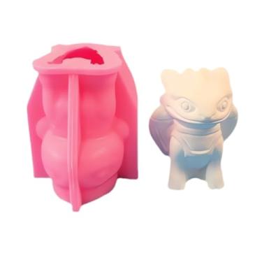 Imagem de Moldes de silicone de dinossauro, molde de dinossauro mosca para sabão de cera de soja artesanal, molde de resina epóxi Wyvern para festa em casa, jantar, decoração de dias festivos