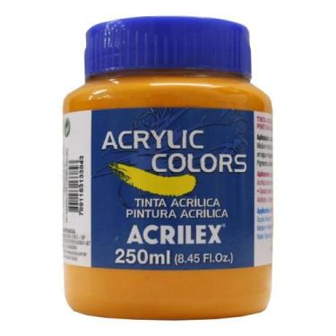 Imagem de Tinta Acrylic Colors 250ml G1 341-amarelo Acrilex, 341 - AMARELO DE CA