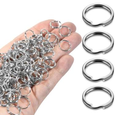 Imagem de ManTangSun 1/2" 300 Pcs Prata Pequenos Chaveiros, Duplo Loops Split Rings Jóias Fazendo Metal Mini Chaveiro Para Keychian, Pet Collar Tag, Bagagem Tag Diy Artesanato Hardware