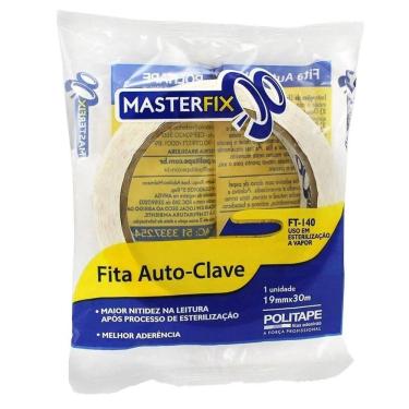 Imagem de Fita Adesiva Para Autoclave 19 X 30 - Masterfix
