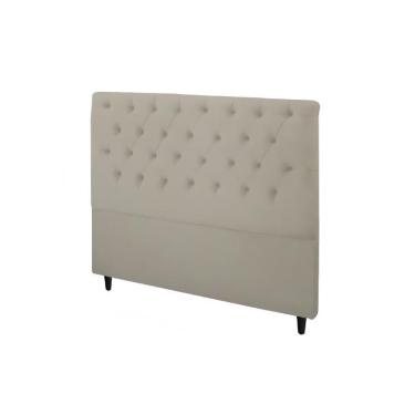 Imagem de Cabeceira Embaixatriz Plus Casal 1400mm Linho Cru - Simbal