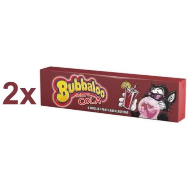 Imagem de Chiclete Bubbaloo Cola Importado 38g - 2 unidades
