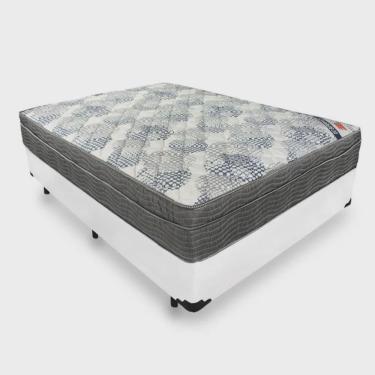 Imagem de Cama Box Viúva + Colchão De Molas Ensacadas - Ortobom - Iso Superpocket 128cm Branco