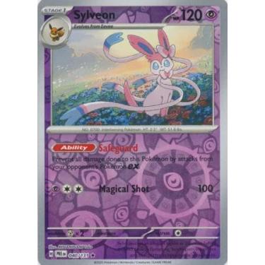 Imagem de Pokemon - Sylveon 040/131 Prismatic Evolutions – Reverse Foil Single Card
