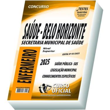 Imagem de Apostila SMS BH  Enfermeiro - CURSO OFICIAL