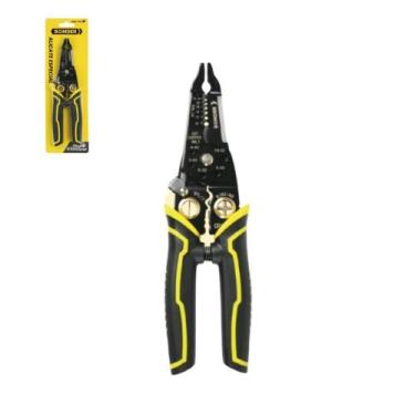 Imagem de Alicate Especial Multiuso Corta Desencapa Aperta Fio Para Eletricista 