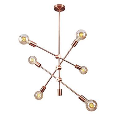 Imagem de PENDENTE CIRCUIT COBRE PARA 6 LÂMPADAS E27 STARTEC