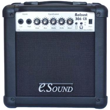 Imagem de Amplificador Robust 306 Cb Combo 20w Preto 110v/220v - E. Sound
