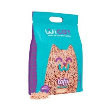 Imagem de WiCat - Areia para Gatos de Tofu - Biodegradável - Pêssego - Vetco