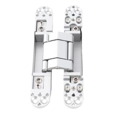 Imagem de Silenciosa Porta de 80 Graus de Dobradiça Zinco Oy 3 Vias para Interiores Elegantes Em Casa Prata