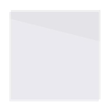 Imagem de PATIKIL Tampas de ventilação PET 30,5 x 30,5 cm, 2 peças de cobertura de registro de ar de parede de piso bloqueador de ventilação para piso RV HVAC lareira forno registros de ar, transparente