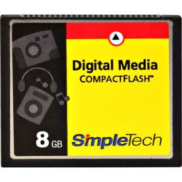Imagem de Simple Marca Tech Premium - Cartão de memória Flash - 8 GB - CF (STI-CF/8GB)
