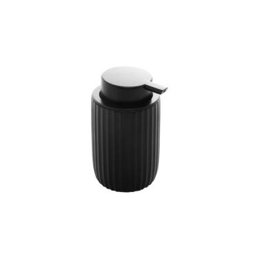 Imagem de Dispenser Para Sabonete Líquido Em Cerâmica Nórdico 300ml Lyor Preto