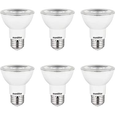 Imagem de Sunlite Lâmpada De Holofote 41620 Led Par20 Pescoço Longo, 8 Watts (Equalização Halógena 50 W), 500 Lm, Feixe Luz 40°, Base E26 Média, 90 Cri, À Prova D'Água, Regulável, Listada Em T20/T24/Cec E Ul,