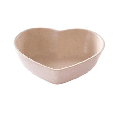 Imagem de 4PC-Home Nordic Style Kitchen Creative Cute Heart-Shaped Tempero Prato Arroz