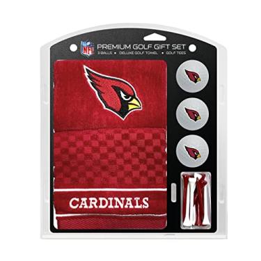 Imagem de Jogo de presente Team Golf NFL toalha de golfe bordada, 3 bolas de golfe e 14 camisetas de golfe 2-3/4", Toalha de três dobras 16" x 22" e 100% algodão, New York Giants, One Size
