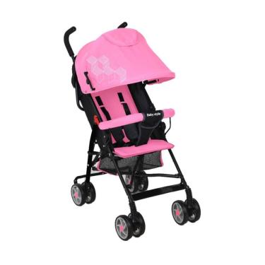 Imagem de Carrinho Bebê Guarda Chuva 6-36 Mês 15Kg Umbrella Baby Style Rosa