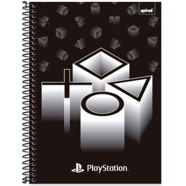 Imagem de Caderno Universitário Capa Dura 1 x 1 80 Folhas Playstation 2513066 Spiral Ps