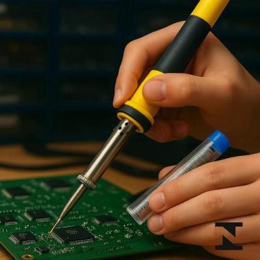 Imagem de Ferro Solda Chapa Serralheria Reparo Ferramenta Quente Derrete Cobre E