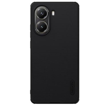 Imagem de Capa Anti Impacto Nillkin Modelo Super Frosted Shield Pro Compatível com Xiaomi (Preto, Poco X7 Pro)