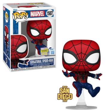 Imagem de Boneco Funko Pop! SDCC25 - Homem-Aranha Sensacional