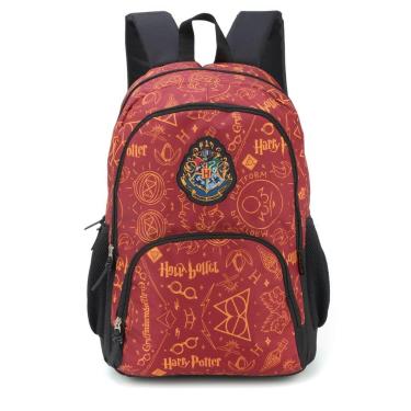 Imagem de Mochila Escolar Harry Potter para Notebook MJ46762HP vinho
