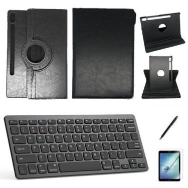Imagem de Kit Capa/Teclado/Can/Pel Galaxy Tab S7 T870/T875 11" Preto - BD Cases