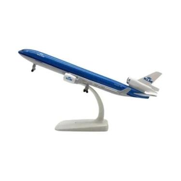 Imagem de Avião De Brinquedo MD11 World Cargo Airlines De 20CM Em Diecast Com Ro
