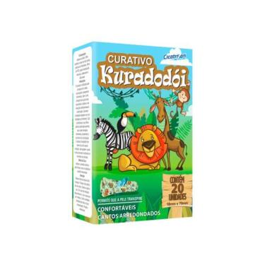 Imagem de Curativo Kura Dodói 20 Unidades Colorido e Divertido para Crianças - S