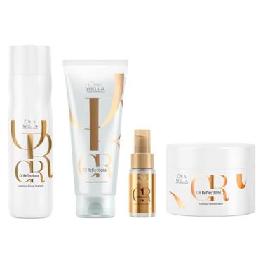 Imagem de KIT WELLA OIL REFLECTIONS SH250+CD200+MASC150+OL30