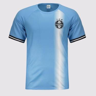 Imagem de Camisa Grêmio Atres Azul Celeste - Natural Cotton, EG